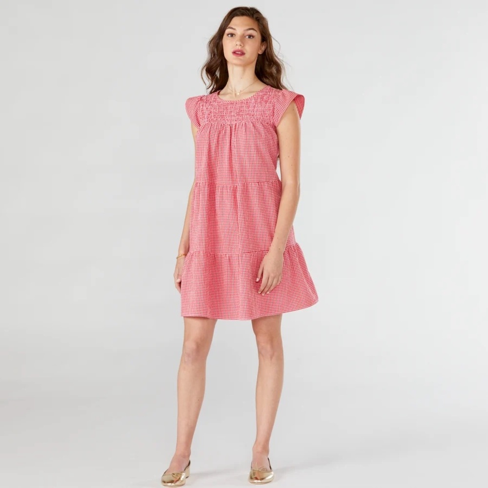 Maxwell and Geraldine “The Rose” smocked dress